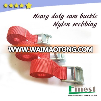 Best Quality Nylon cam buckle tie down strap